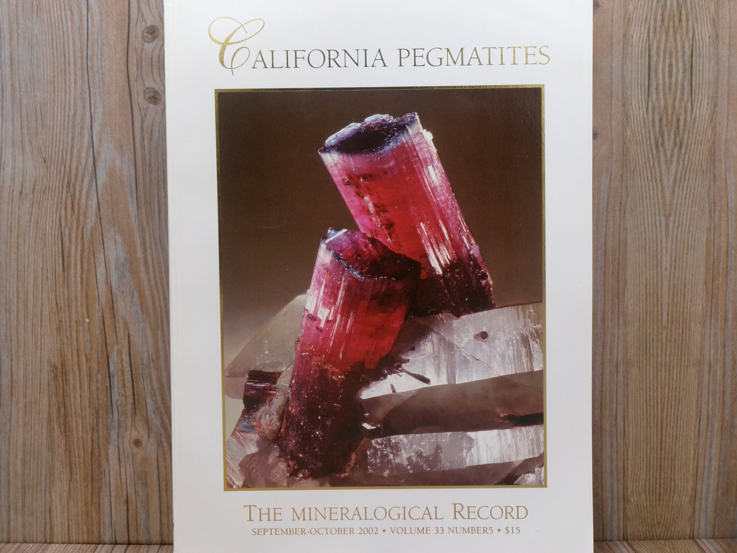 California Pegmatites The Mineralogical Record September-October 2002
