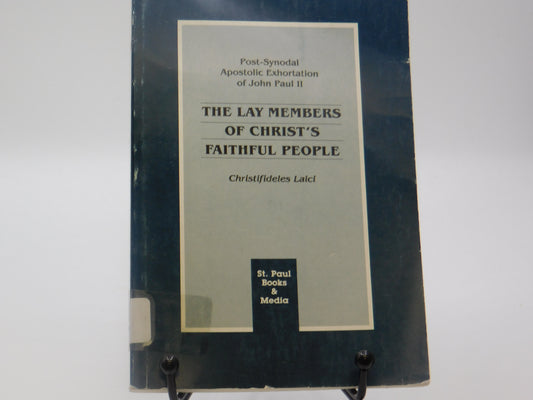 The Lay Members of Christ's Faithful People by Christfideles Laici