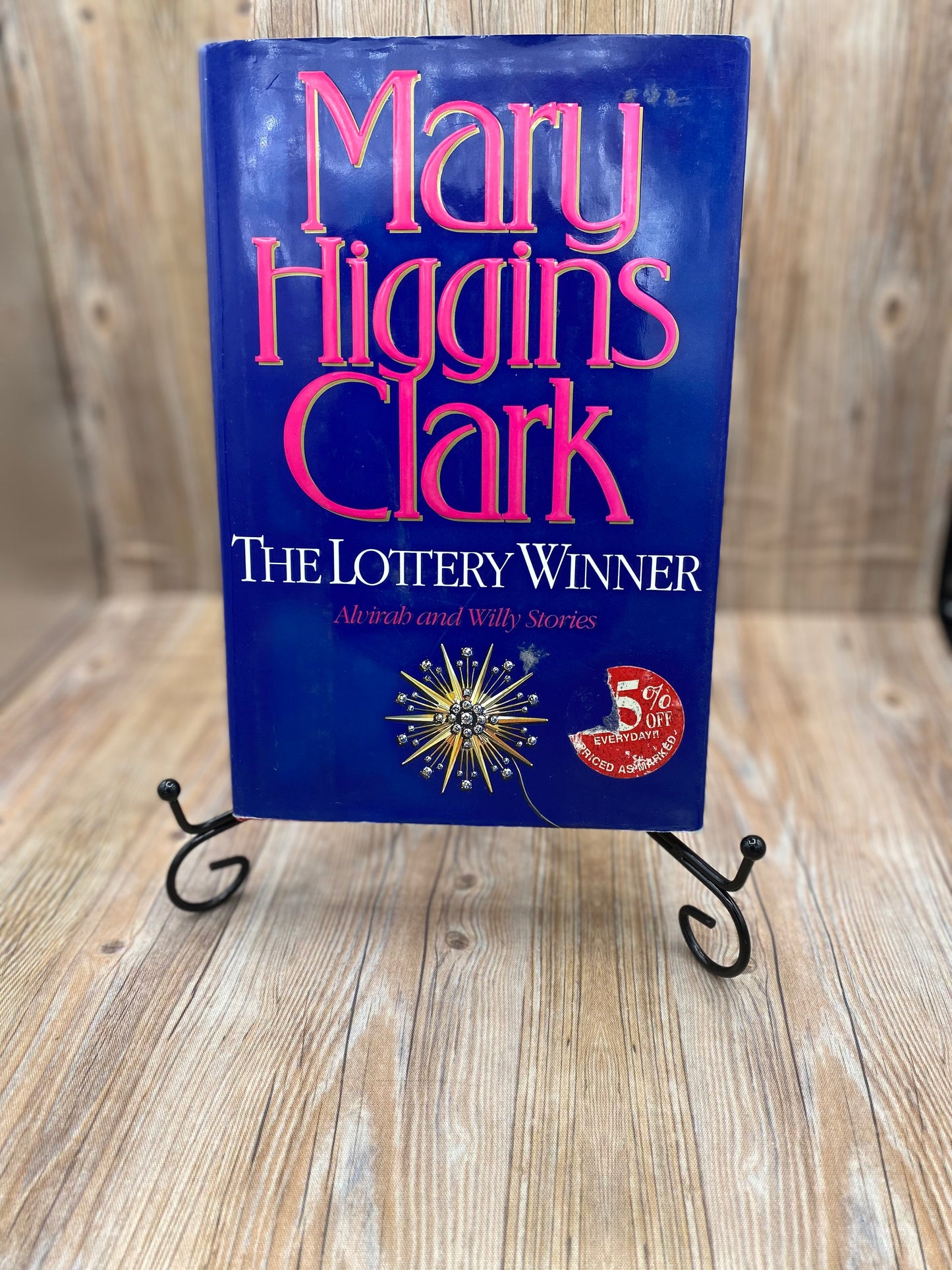 Mary Higgins Clark the lottery winner