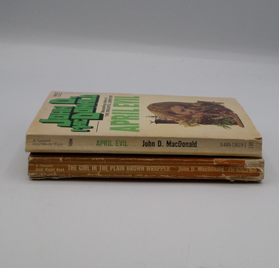 Bundle: John D. MacDonald Novels: April Evil and The Girl in the Plain Brown Wrapper