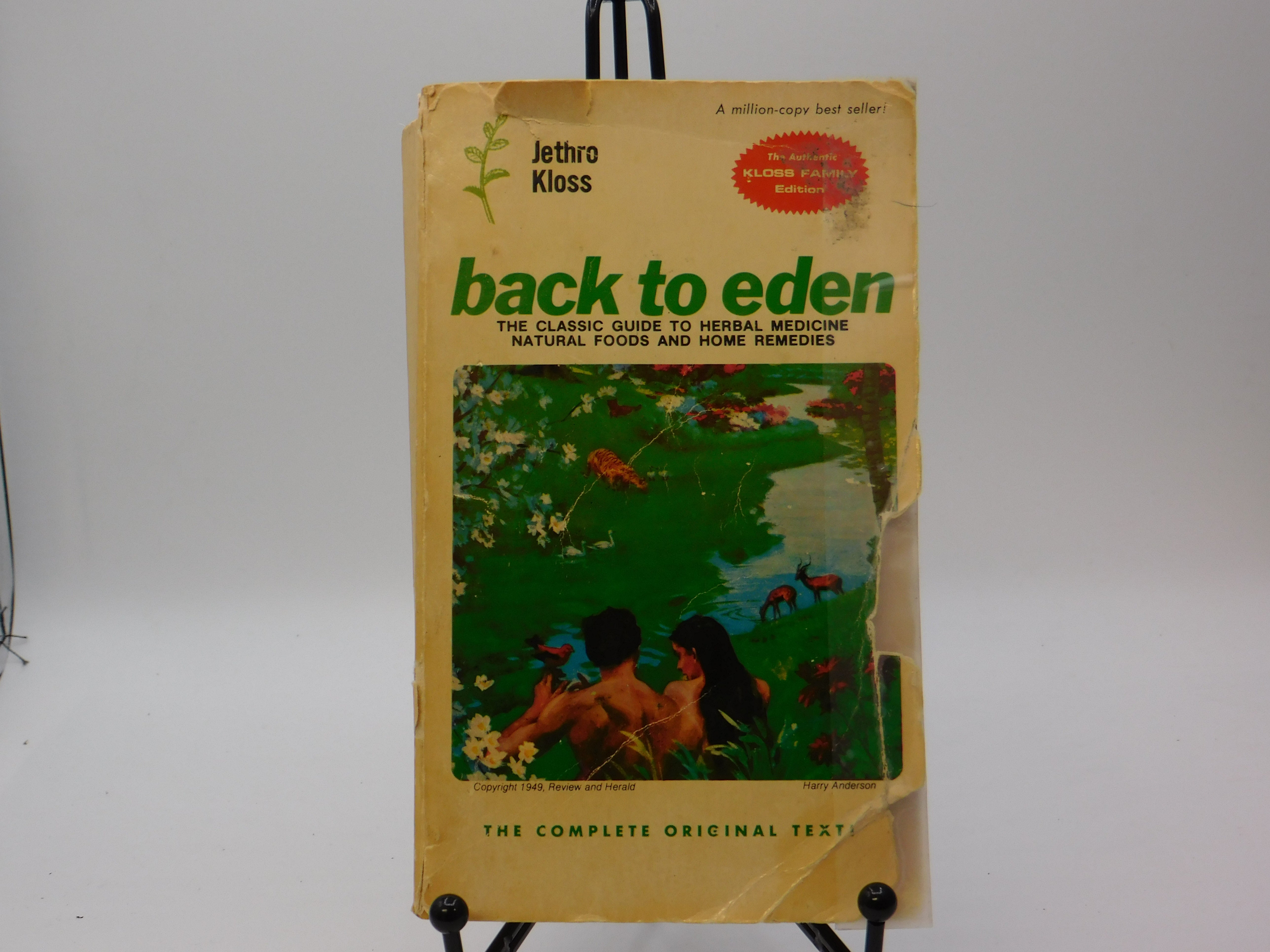 Back To Eden By Jethro Kloss – A Novel Idea