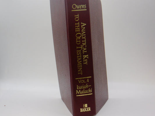 Analytical Key to the Old Testament Volume 4 By John Joseph Owens