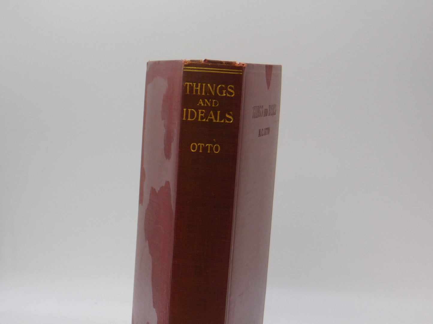 Things and Ideals by M. C. Otto