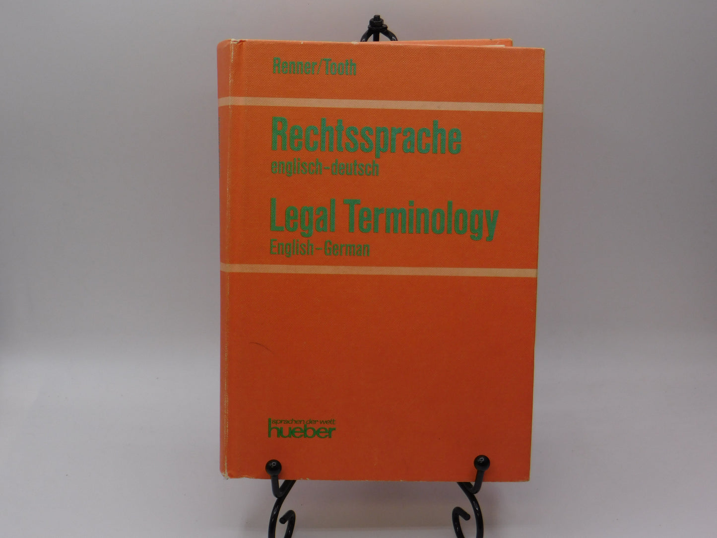 Rechtssprache/Legal Terminology BY Max Hueber Verlag