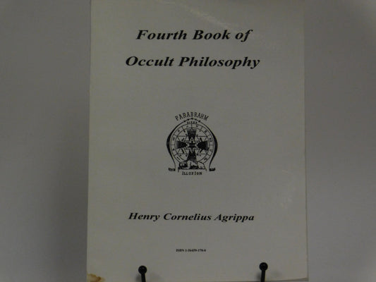 Fourth Book of Occult Philosophy by Henry Cornelius Agrippa