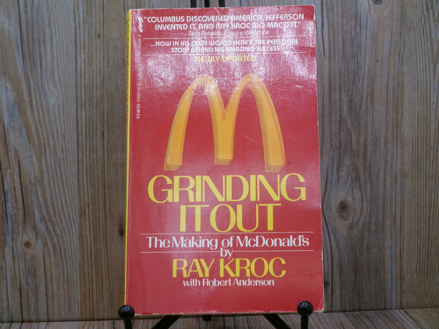 Grinding It Out The Making Of McDonalds by Ray Kroc