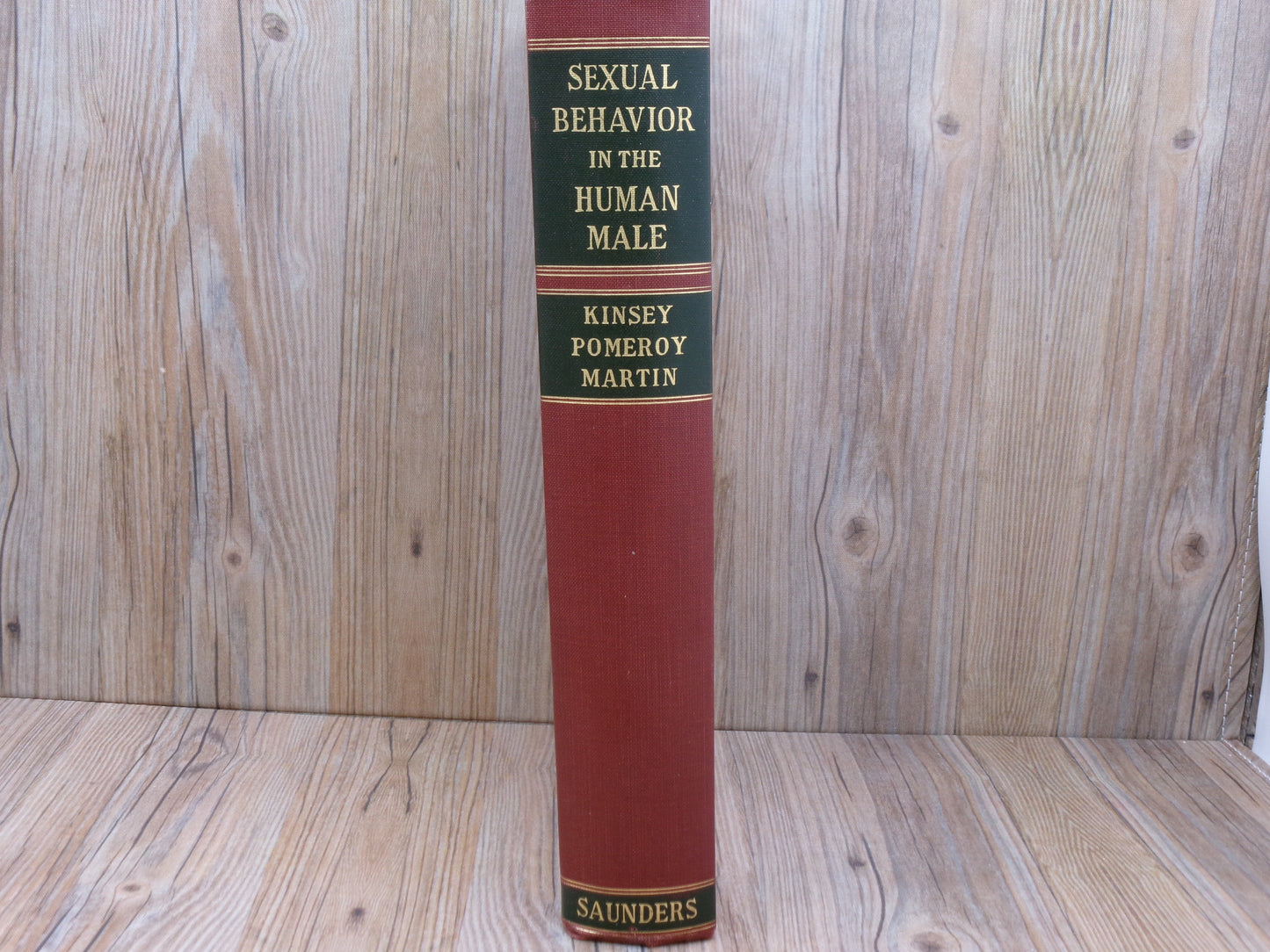 Sexual Behavior In The Human Male by Kinsey Pomeroy Martin