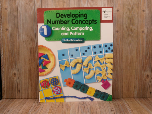 Developing Number Concepts Book 1 by Kathy Richardson