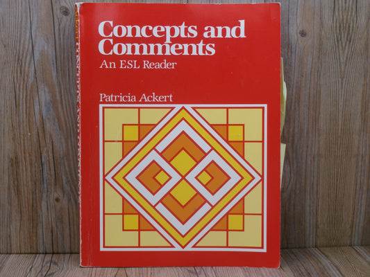 Concepts and Comments by Patricia Ackert