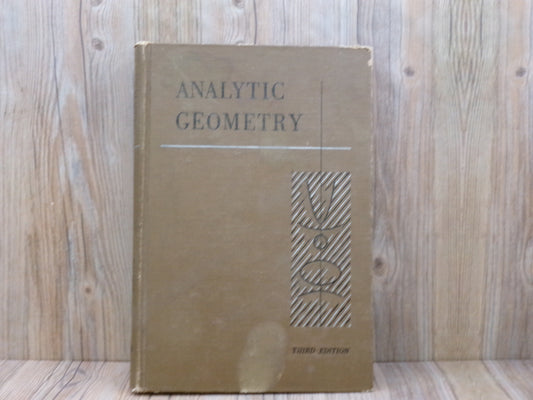 Analytic Geometry by W.A. Wilson and J.I. Tracey