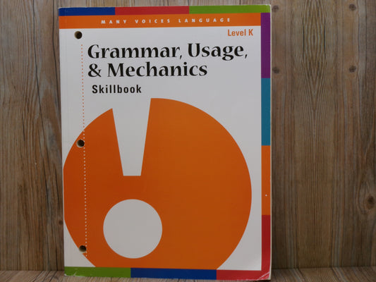 Grammar, Usage, and Mechanics Skillbook By Perfection Learning