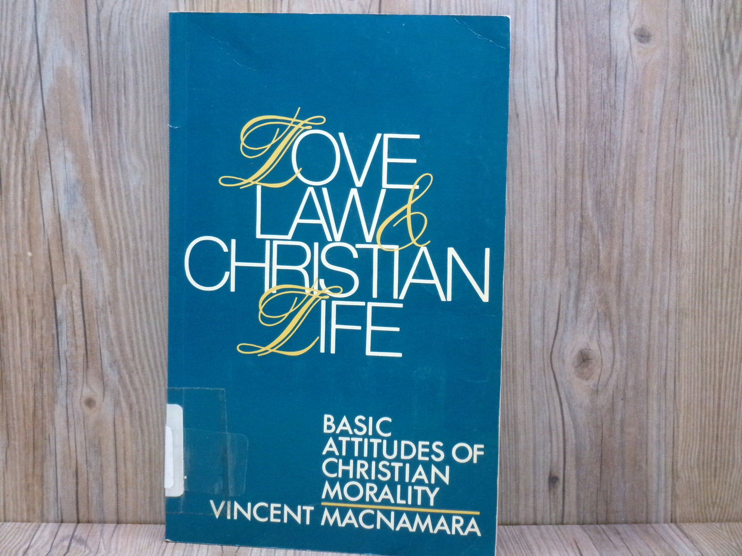 Love Law & Christian Life By Vincent Macnamara