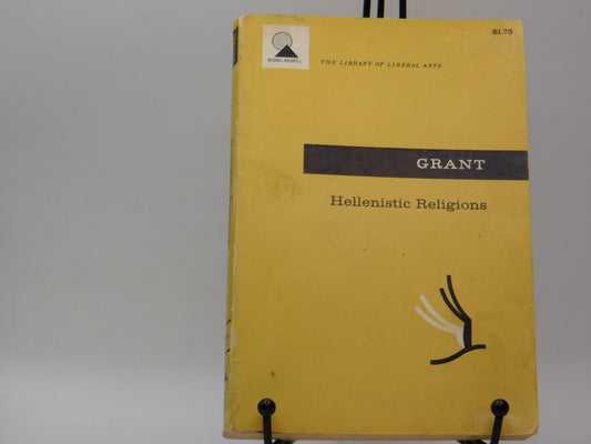 Hellenistic Religions by Frederick Grant