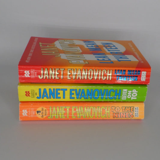 Bundle: Janet Evanovich Novels: Eleven On Top, To The Nines, and Lean Mean Thirteen
