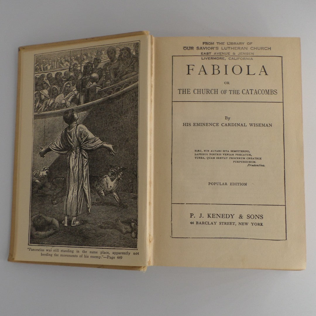 Faiola or the Church of the Catacombs