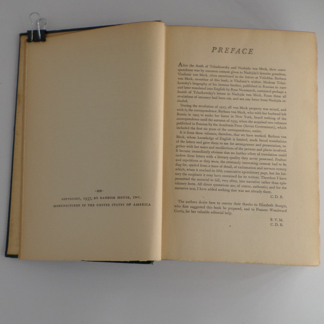 "Beloved Friend" The Story of Tchaikowsky And Nadjda von Meck