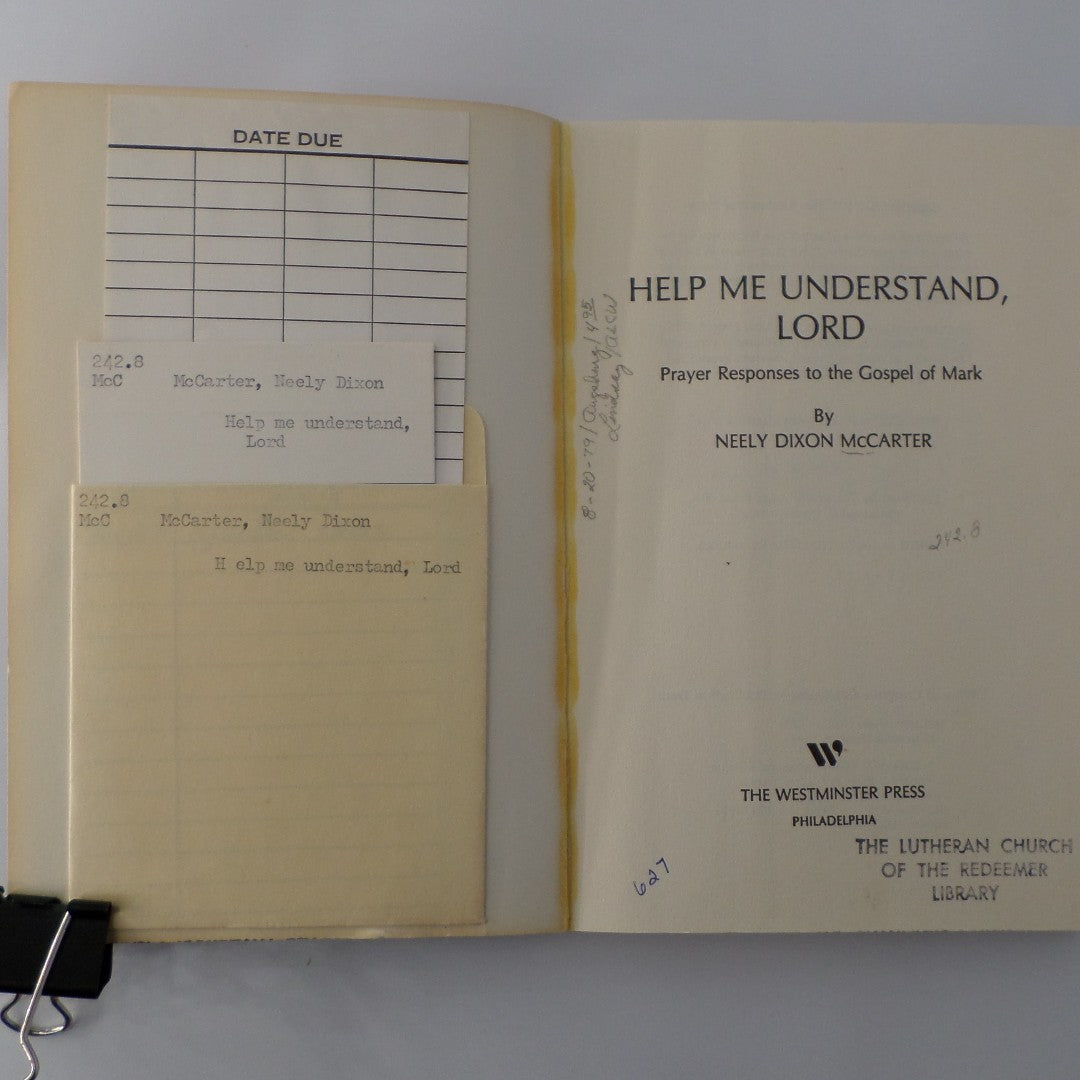 Help Me Understand Lord
