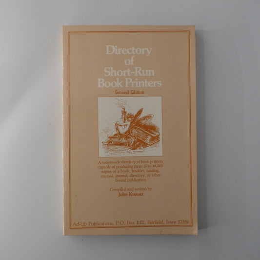 Directory Of Short-Run Book Printers