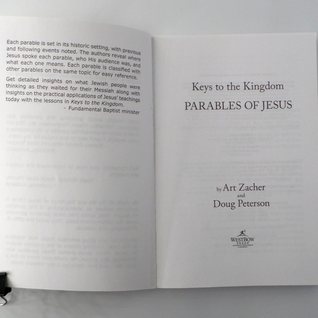 Keys to the Kingdom Parables of Jesus