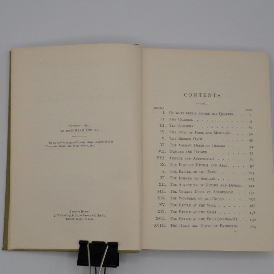 The story of the Iliad