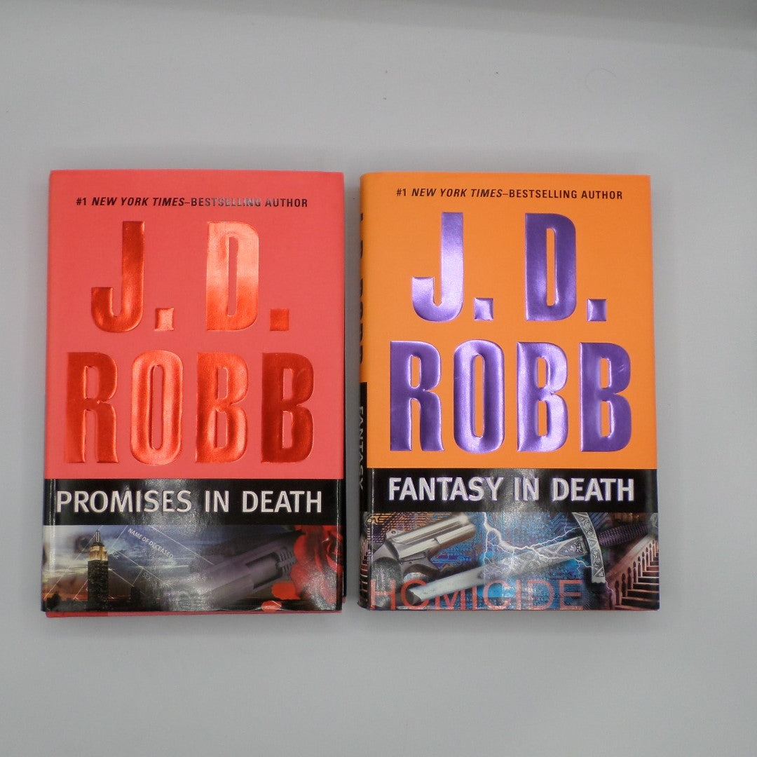 Bundle: J.D. Robb Novels: Promises in Death and Fantasy in Death