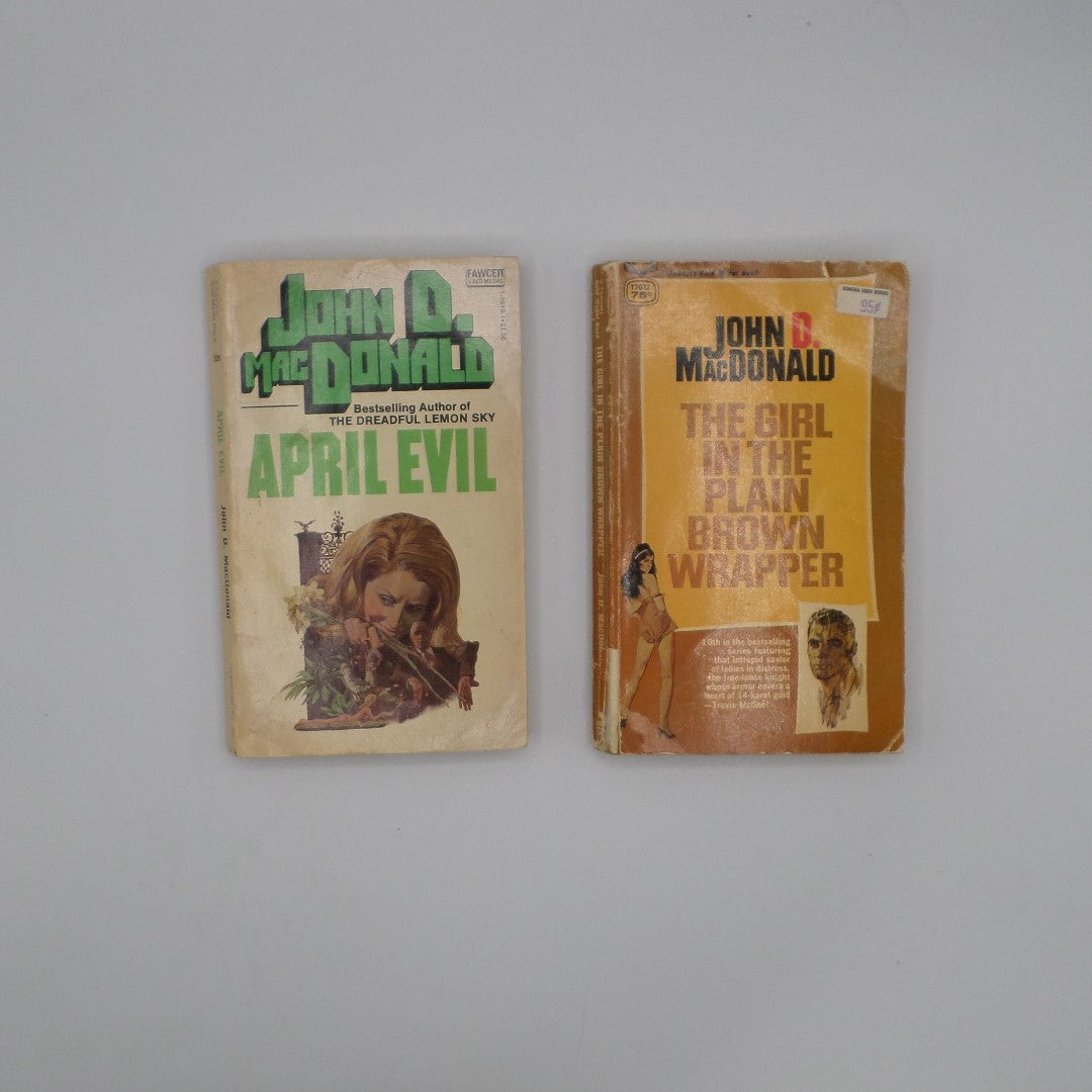 Bundle: John D. MacDonald Novels: April Evil and The Girl in the Plain Brown Wrapper