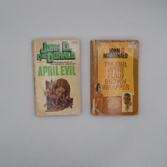 Bundle: John D. MacDonald Novels: April Evil and The Girl in the Plain Brown Wrapper