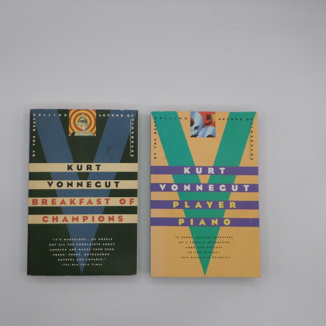 Bundle: Kurt Vonnegut Novels: Breakfast of Champions and Player Piano