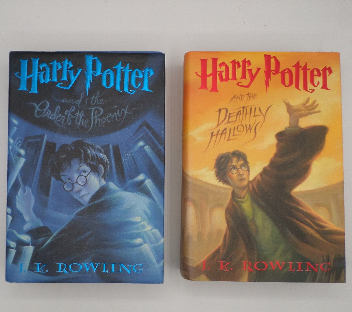 Bundle: J.K. Rowling Novels: Harry Potter Books 1, 2, 4, 5, 6, 7