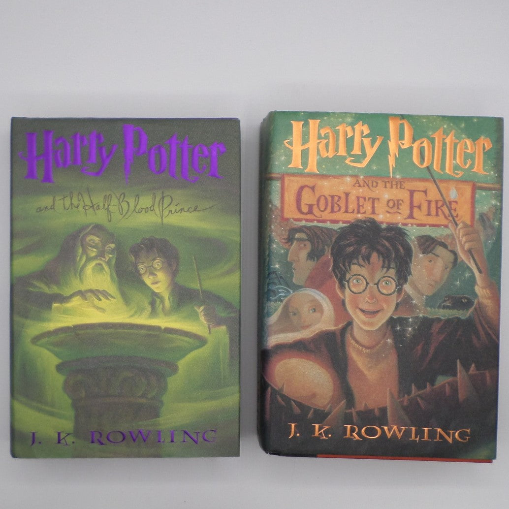Bundle: J.K. Rowling Novels: Harry Potter Books 1, 2, 4, 5, 6, 7