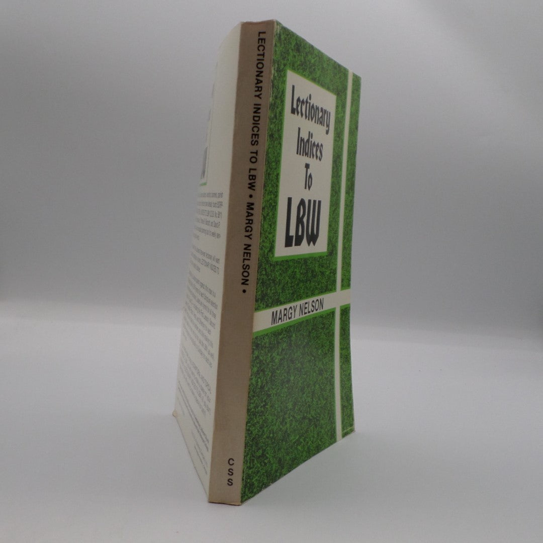 Lectionary Indices to LBW