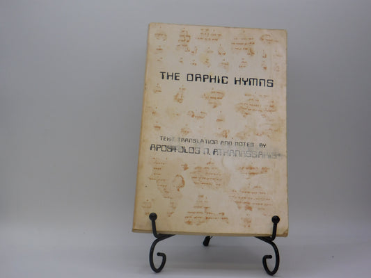 The Orphic Hymns By Apostolos N. Athanassakis