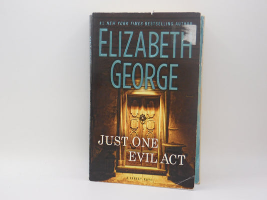 Just One Evil Act by Elizabeth George