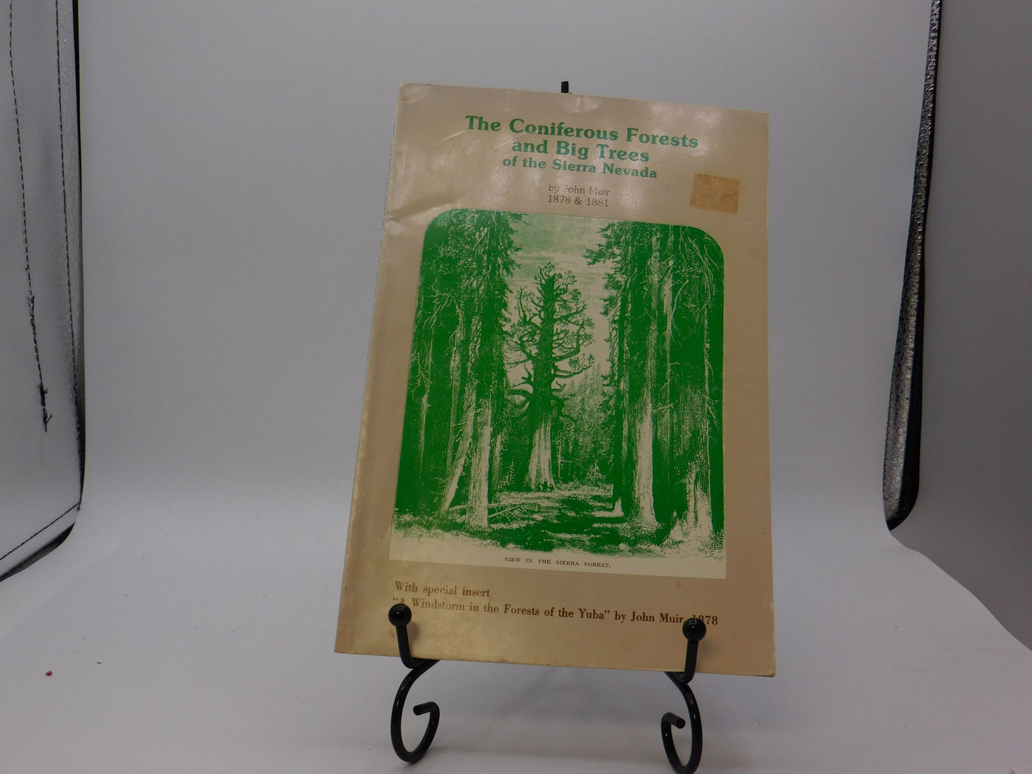 The Coniferous Forests And Big trees Of The Sierra Nevada By John Muir