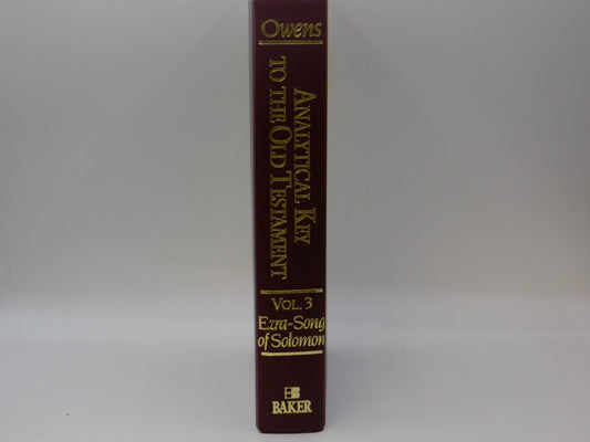 Analytical Key to the Old Testament Volume 3 By John Joseph Owens