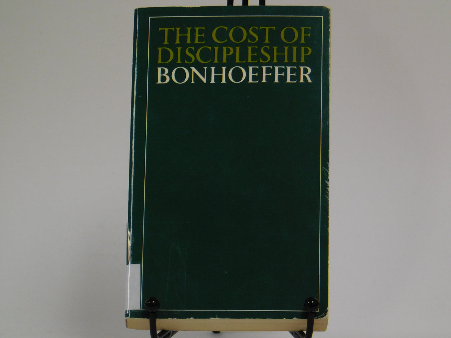 The Cost of Discipleship by Bonhoeffer
